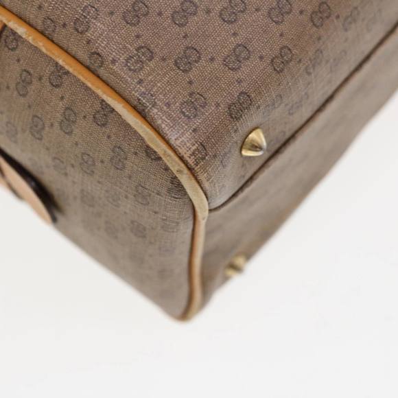 GUCCI Micro GG Supreme Hand Bag PVC Leather Beige 002 58 4422 Auth yk10311 - Picture 12 of 16